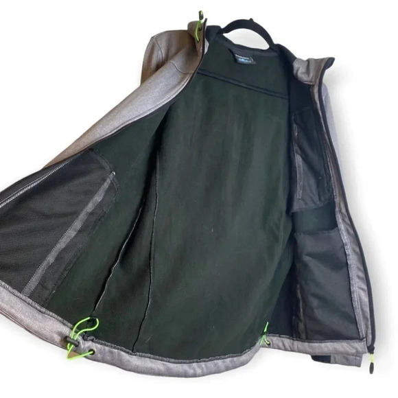 Snotek X-Series Purple Grey Zip Up Fleece Lined Winter Jacket - Picture 3 of 10